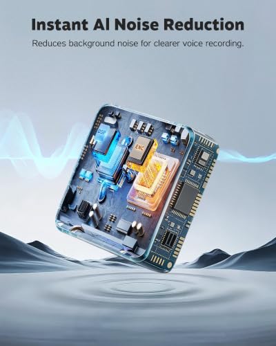 Detalle de Bayanbulu Wireless Lavalier Microphone for iPhone, Android & Cameras