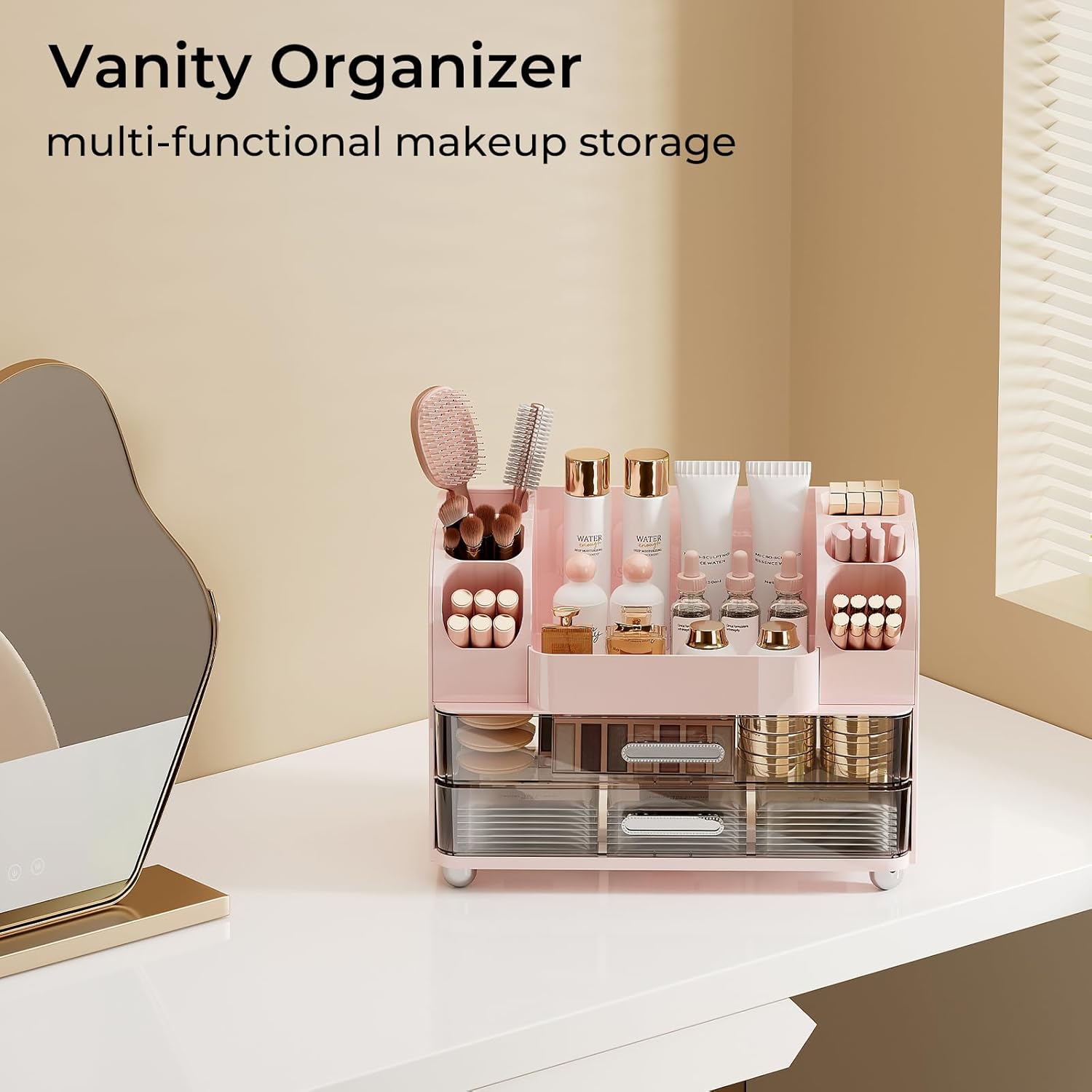 Thumbnail 6 de Makeup Organizer for Vanity 13.4L x 7.1W x 9.6H