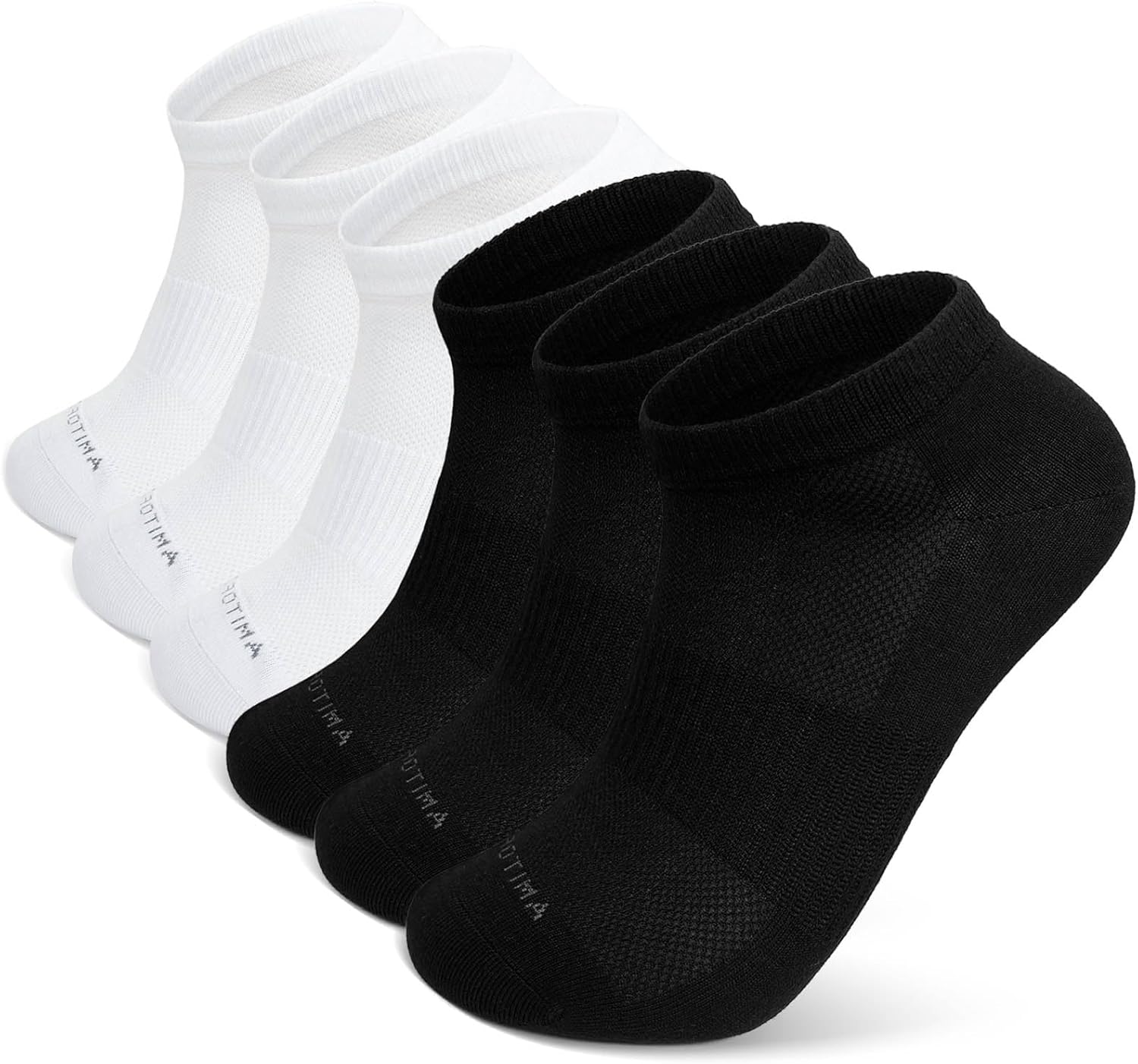 Detalle de Chaussettes LOFIR en bambou respirantes, 6 paires ⚙
