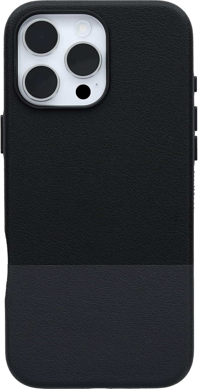 Detalle 2 de OtterBox Leather Alternative Slim MagSafe cover per iPhone 16 Pro Max – Dessert Dusk