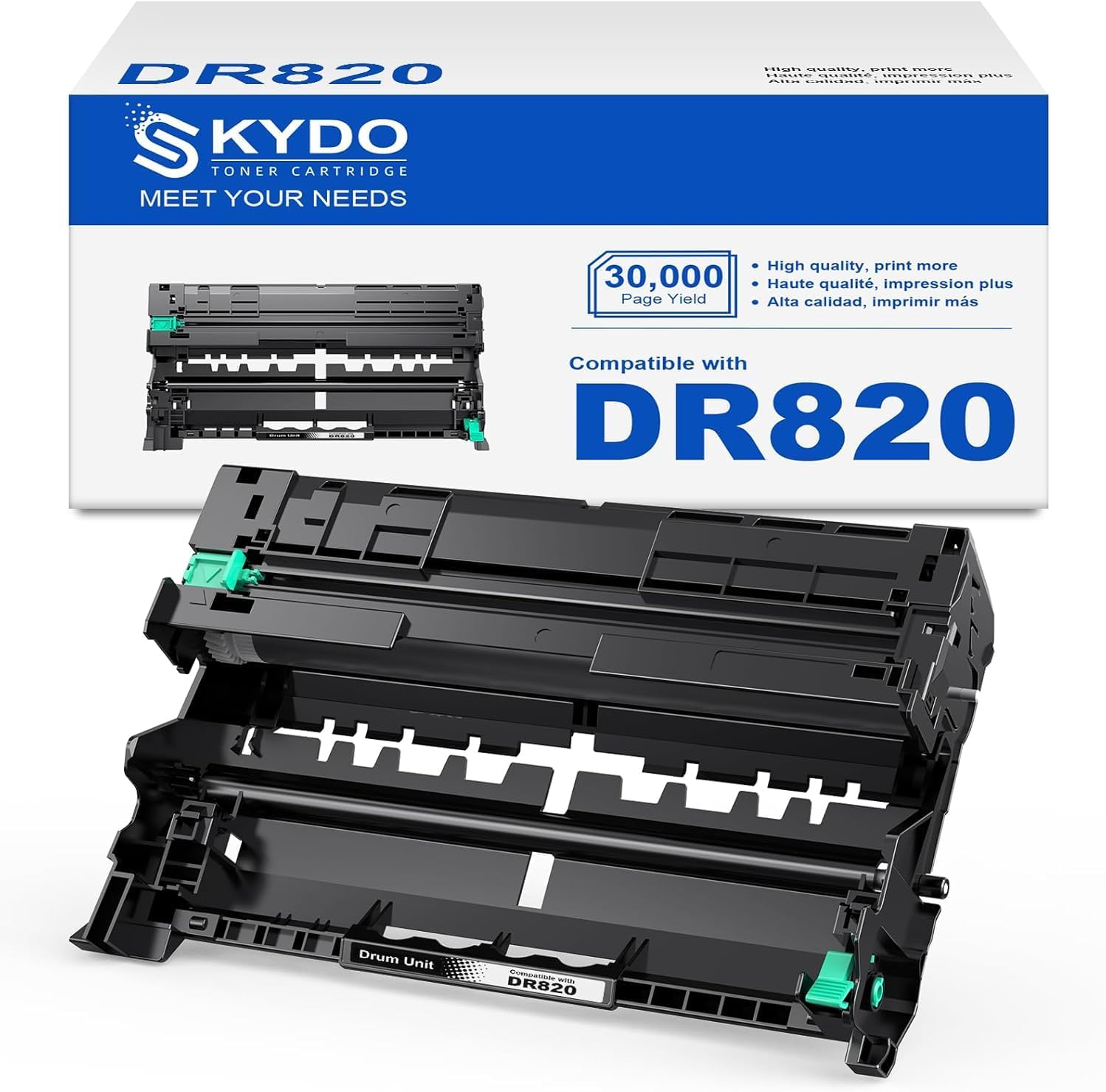 Detalle de Skydo DR820 Drum Unit for Brother Printers, Up to 30,000 Pages