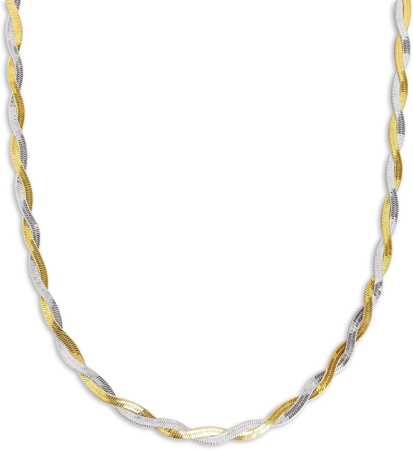 Detalle de SINGULARU Collana Lisse Twister 40 cm 💍