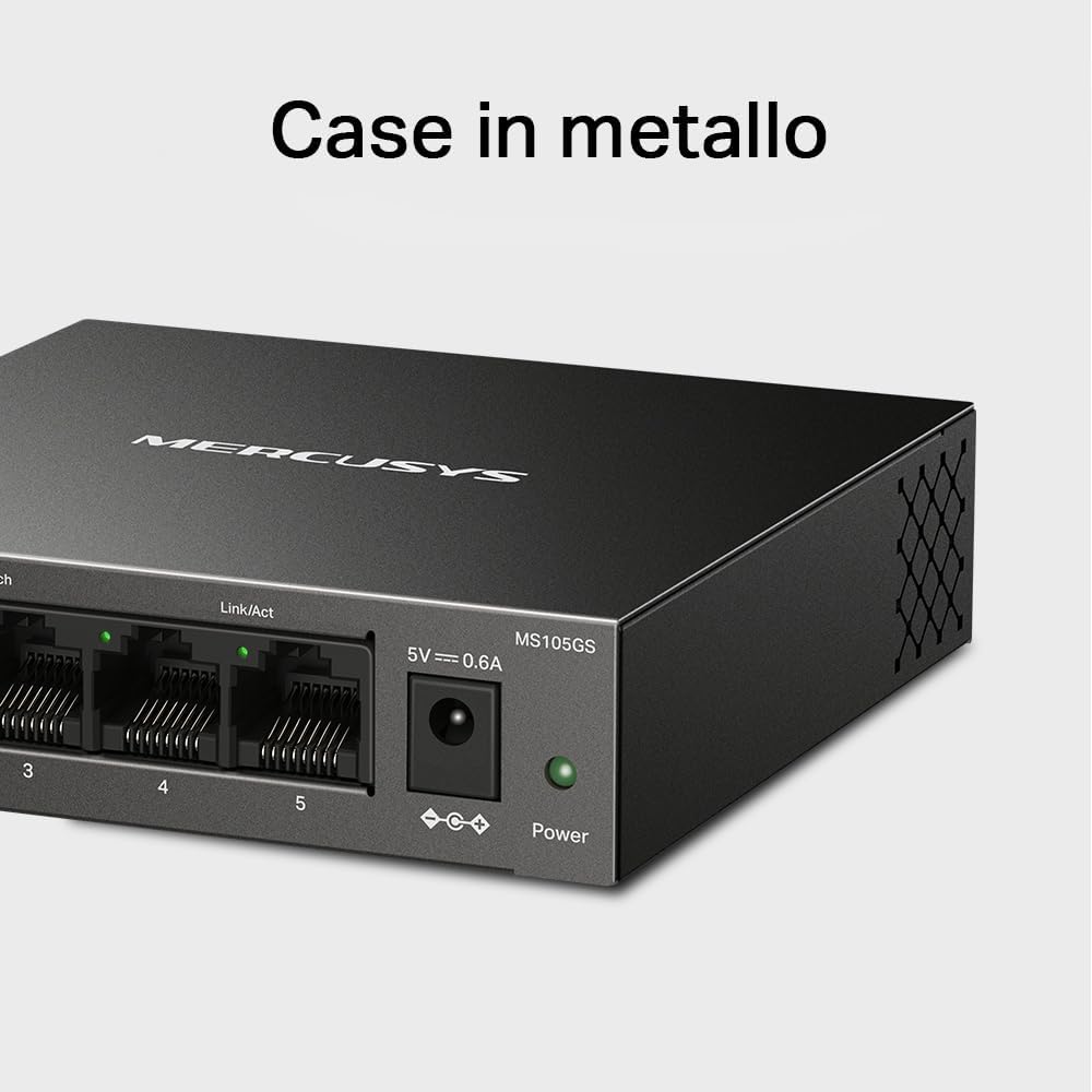 Thumbnail 4 de MERCUSYS MS105GS Switch Ethernet 5 porte 🖧