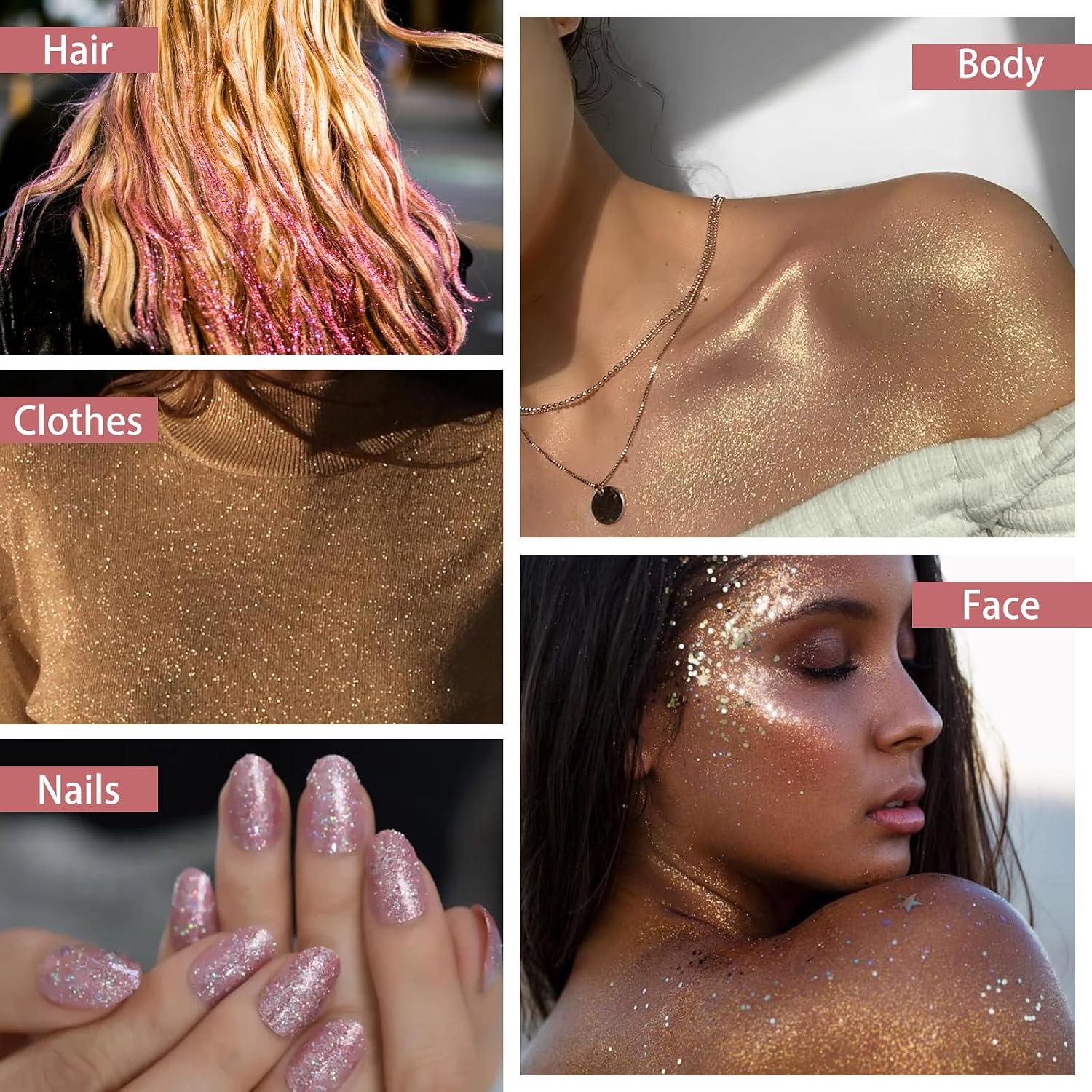 Thumbnail 6 de Etercycle Body Glitter Spray Silver