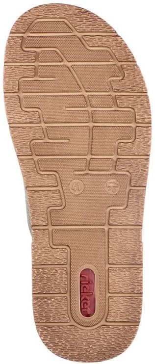 Detalle 2 de Rieker 21280-54 Herren Zehentrenner Textil/Synthetik grün – komfortabel und flexibel