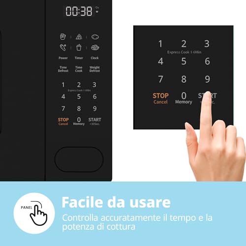 Thumbnail 6 de COMFEE' CM-E202CC(BK) Microonde Digitale 700 W, 20 L – Compatto e Versatile