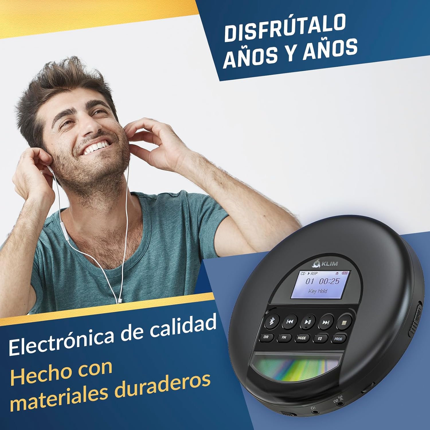 Thumbnail 5 de KLIM Nomad reproductor CD portátil 100s