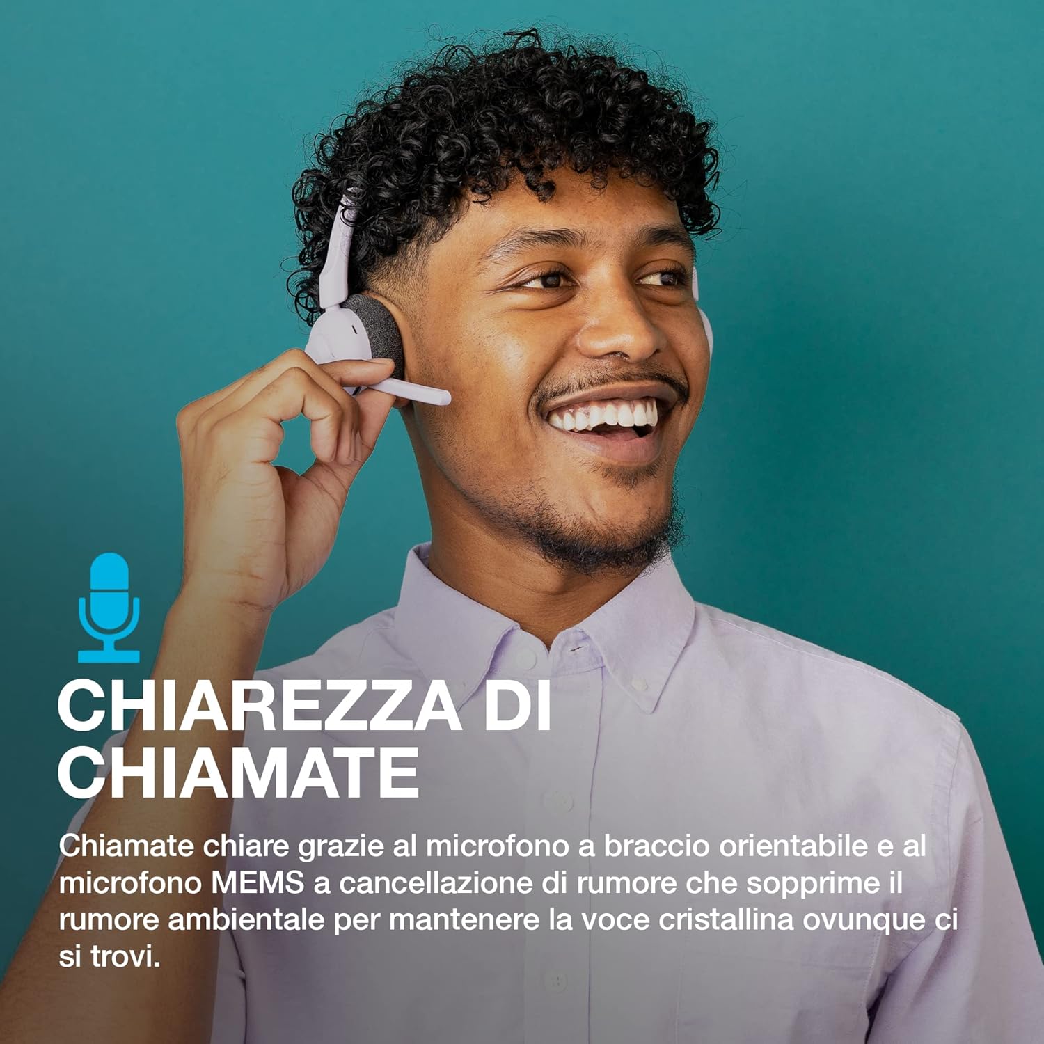 Thumbnail 4 de JLab Go Work Pop Cuffie Bluetooth 50 ore