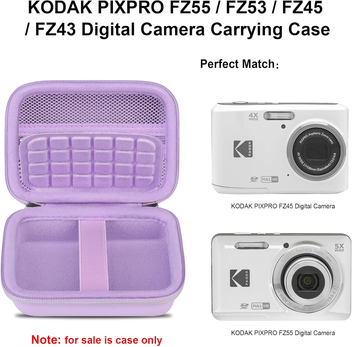 Detalle 2 de Elonbo Case for Kodak PIXPRO FZ55 16MP