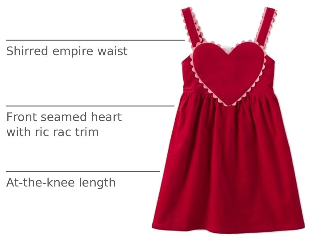 Detalle 2 de Gymboree Valentine Cutie Corduroy Skirtall with Adjustable Straps