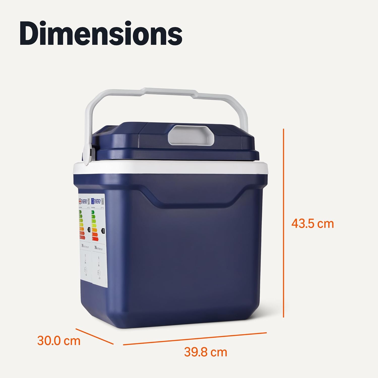 Thumbnail 4 de Amazon Basics Glacière Électrique 24 L : refroidissement et réchauffement nomade