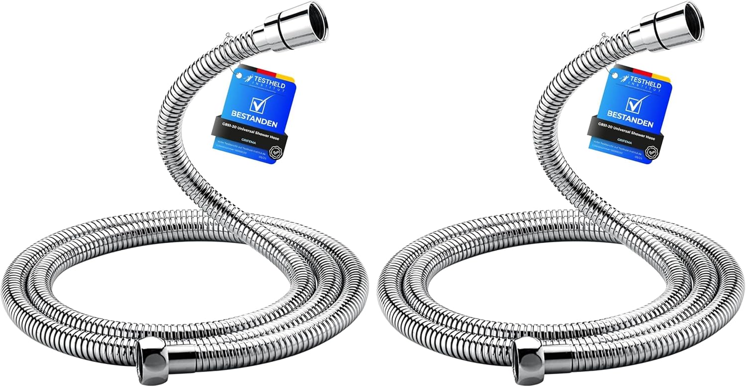 Thumbnail 2 de GRIFEMA COMPLENTO-G851F: flessibile doccia in acciaio inox 150 cm, anti-torsione, resistente e facile da installare