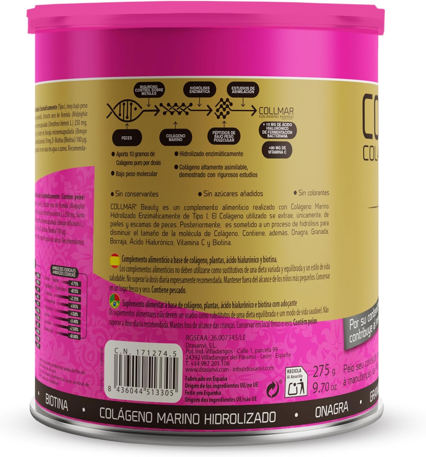 Detalle 2 de Pack Colllmar Beauty Granada 275g x2 🍇