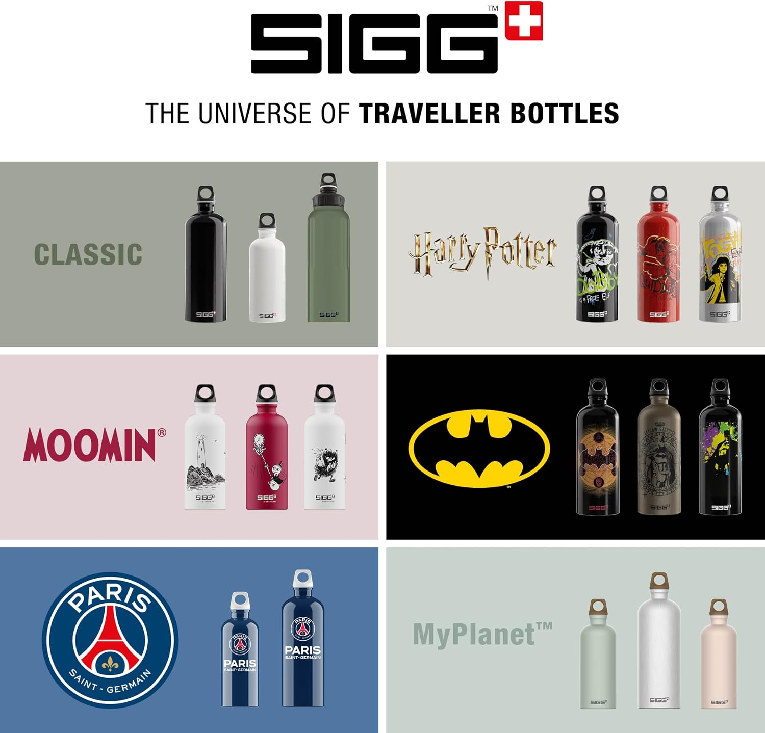 Thumbnail 5 de Sigg Traveller Botella de aluminio, ligera, sin BPA, 0,6-1.5L