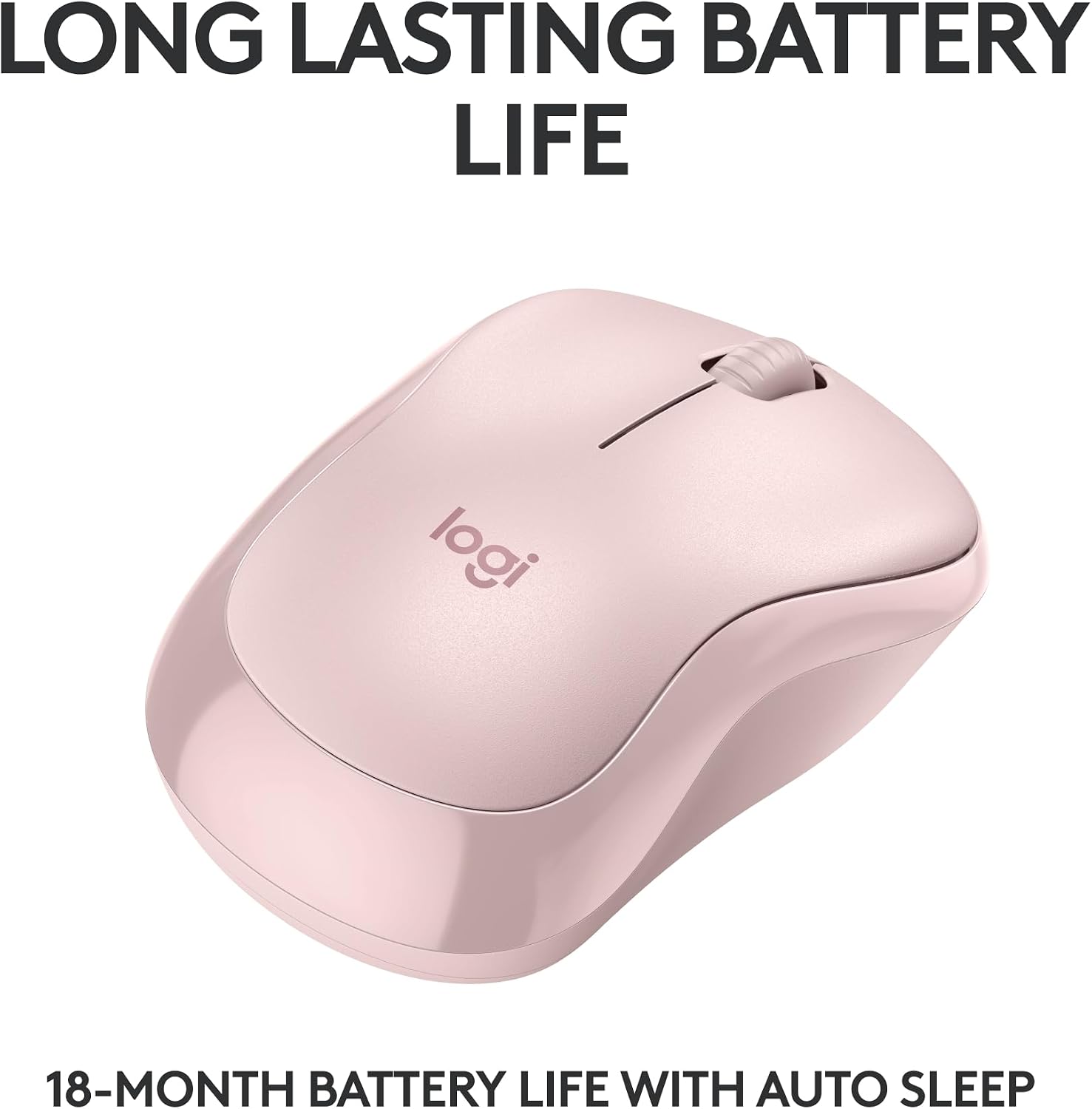 Detalle 2 de Logitech M240 Silent 910-007117 Compact Bluetooth Mouse, Rose