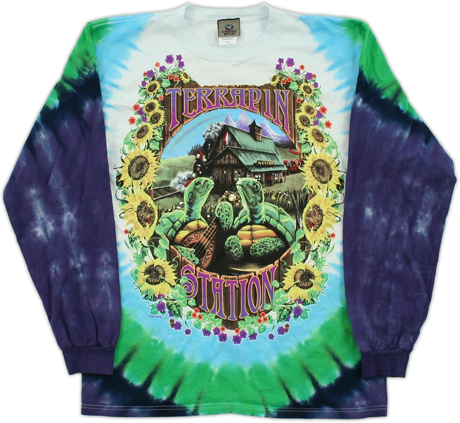 Detalle de Liquid Blue Terrapin Station Long Sleeve Shirt