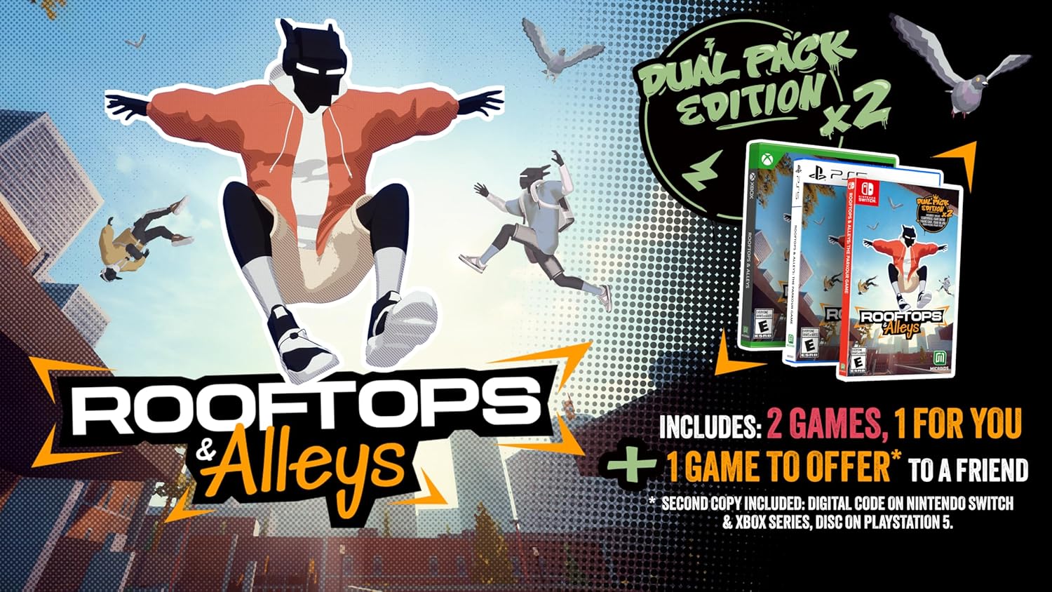 Detalle 2 de Rooftops & Alleys Dual Pack Xbox