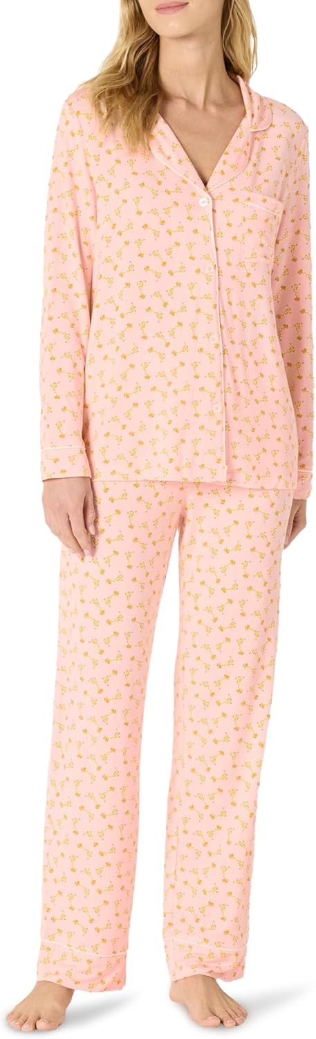 Thumbnail 6 de Amazon Essentials x Sofia Grainge Damen Pyjama-Set aus elastischer Modalfaser – langärmlig, bodenlang
