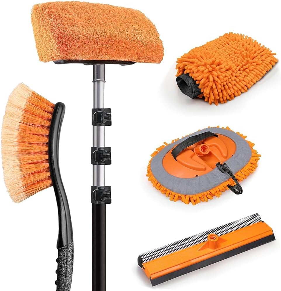 ARTIPOLY Car Cleaning Kit 12ft extension pole