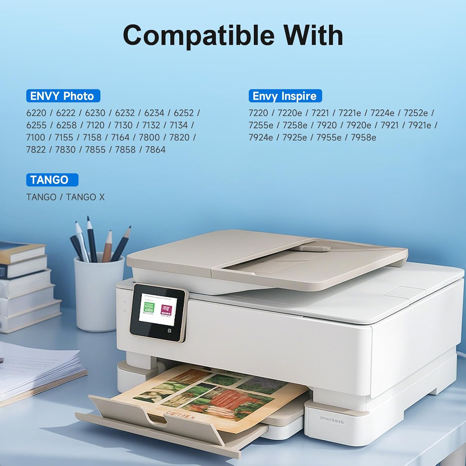 Thumbnail 1 de NVN Compatible for HP 64XL Ink Cartridge Combo Pack, Black and Color