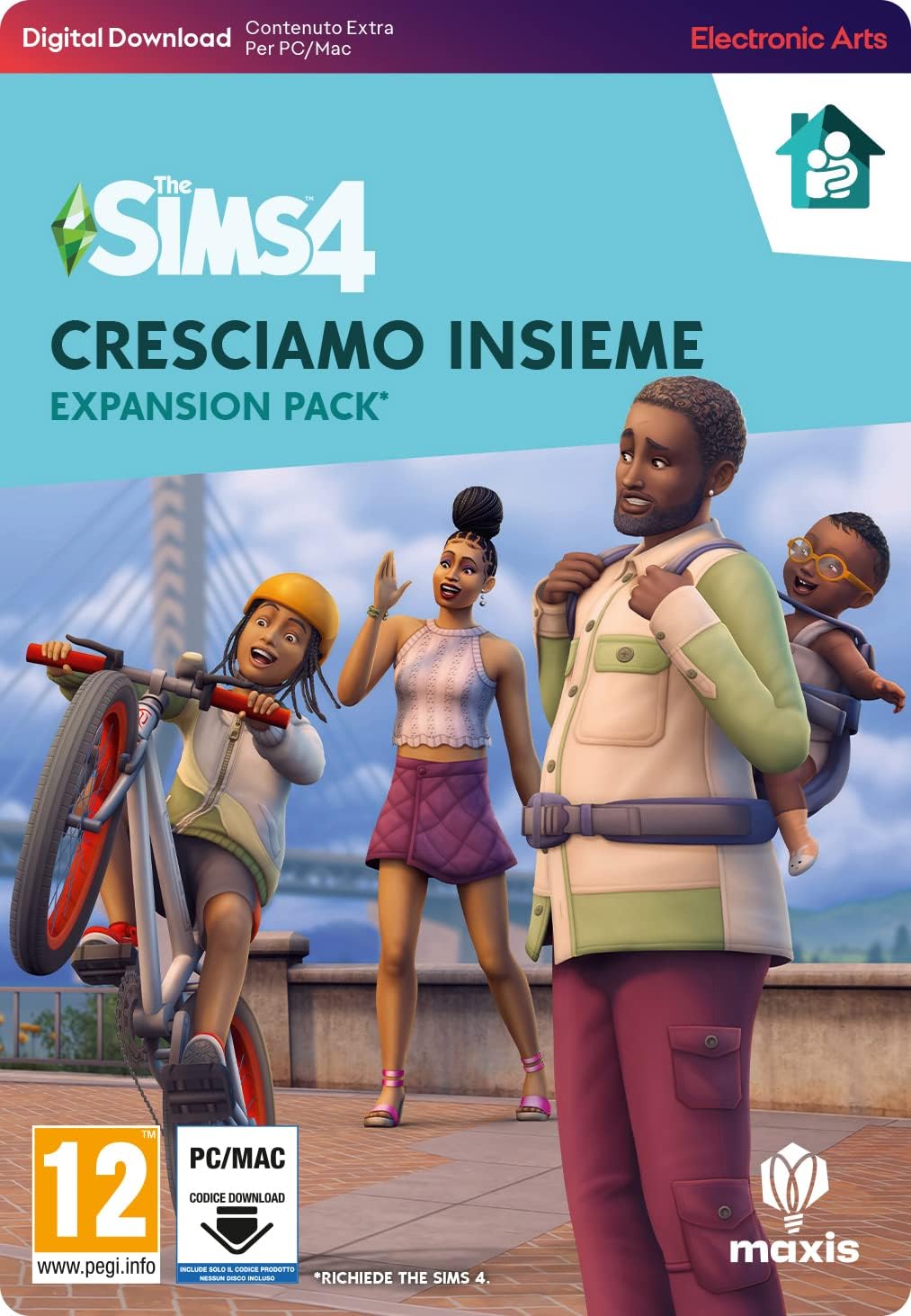Detalle de The Sims 4 Cresciamo Insieme (EP13) per PC – Codice Origin EA App (Italiano Standard)
