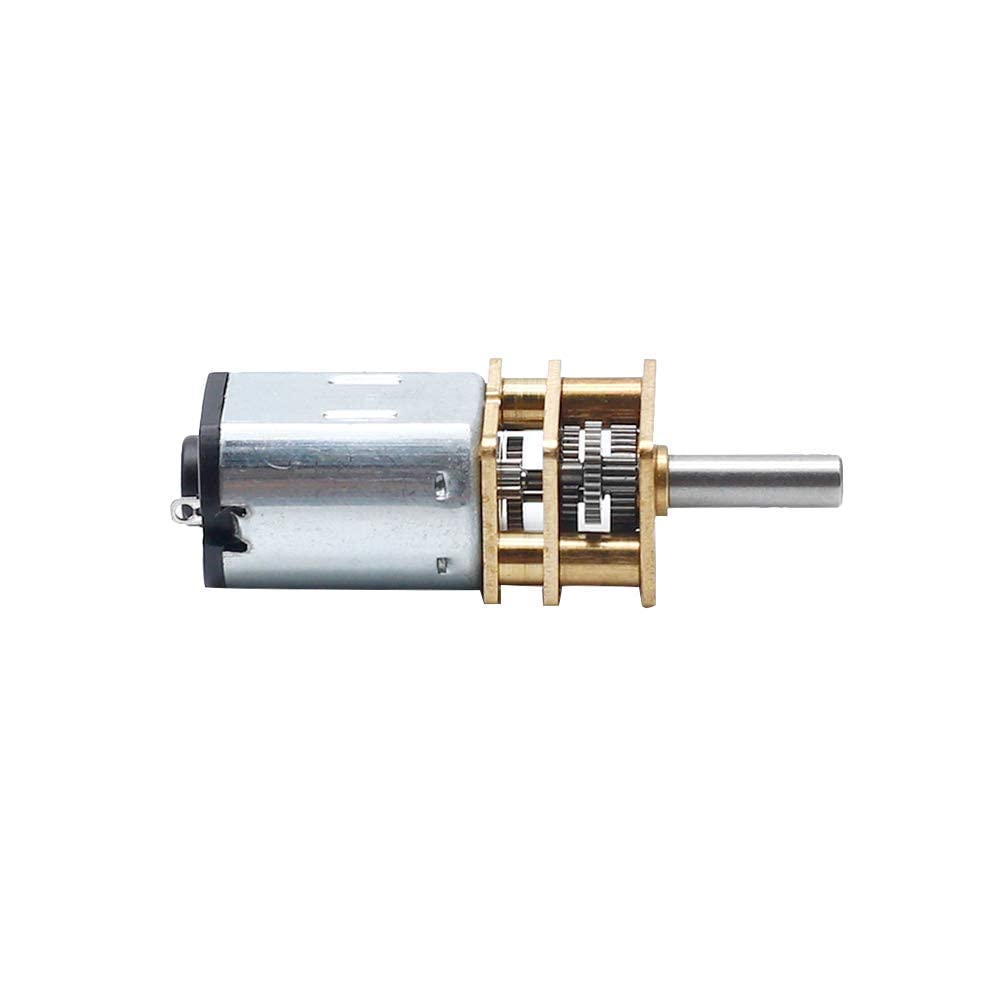 Detalle de Augiimor GA12-N20 ミニ金属ギアモーター DC 6V・700RPM・3mmシャフト