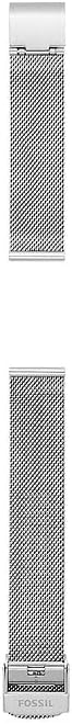 Thumbnail 1 de Fossil Femmes Bracelet Maille Milanaise 16 mm – Argenté, Fonction interchangeable