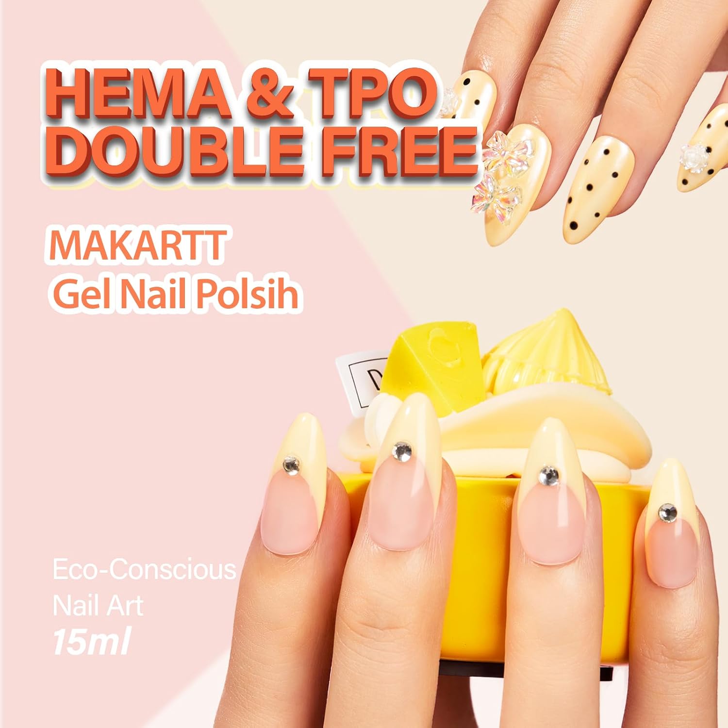 Thumbnail 1 de Makartt Vernis semi permanent UV/LED – gel longue tenue en couleur pigmentée