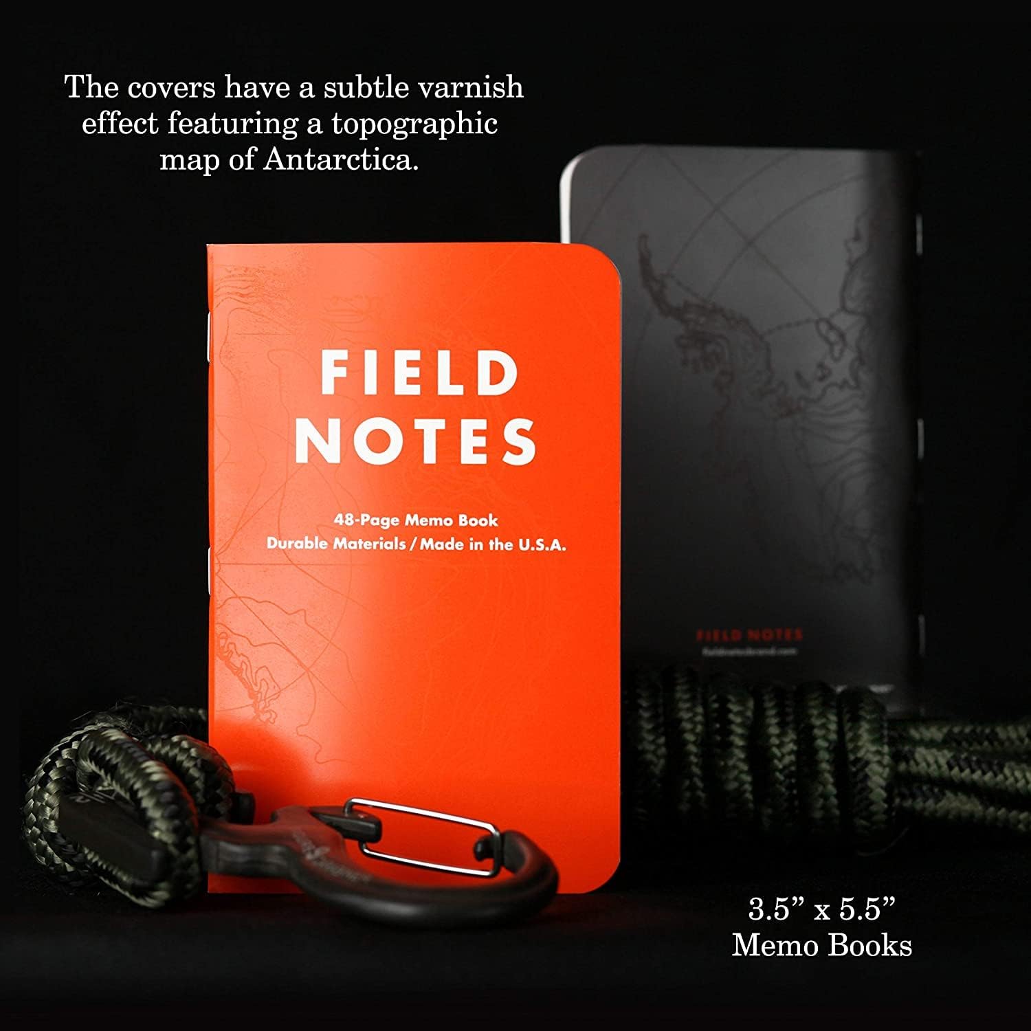 Detalle de Field Notes Expedition FNC-17 waterdicht notitieboek, 3-pack met stippelraster