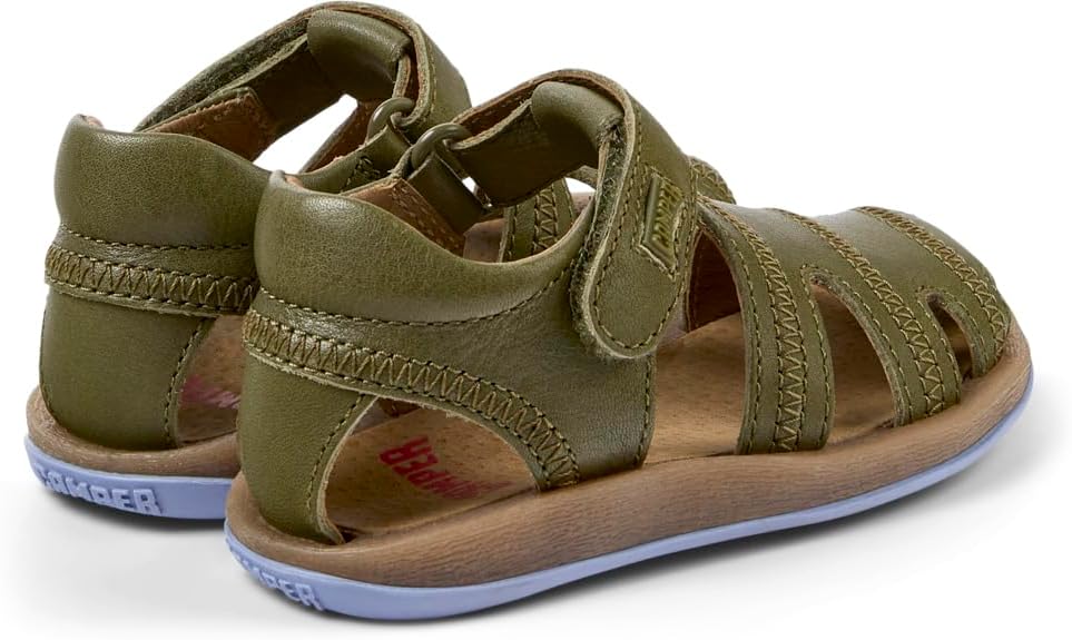 Thumbnail 1 de Camper Baby Jungen Bicho 80372 Fisherman in Mittelgrün – Leder-Boot für kleine Füße