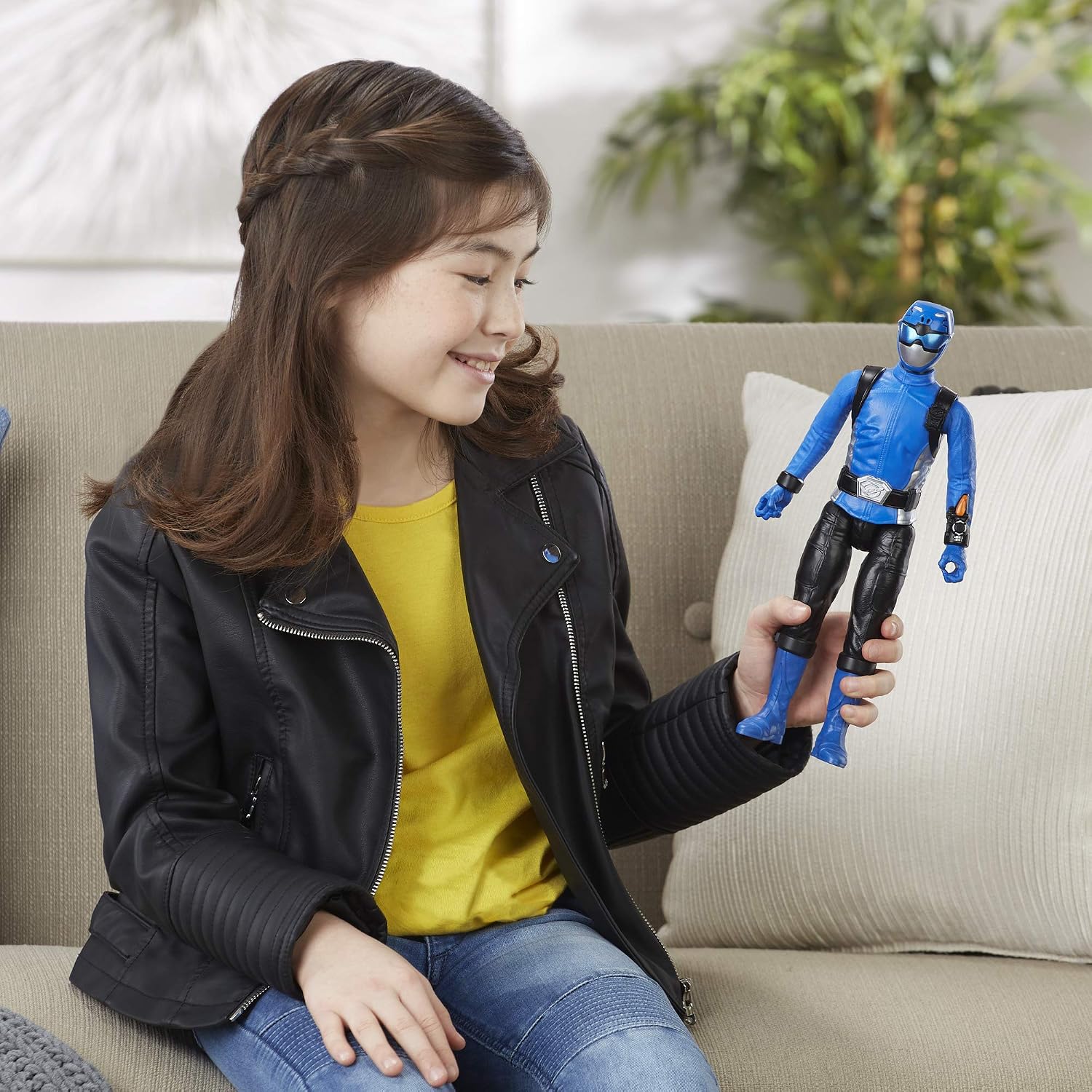 Thumbnail 6 de Hasbro Power Rangers Beast Morphers E5939AC2 Blue Ranger Figure, 12-inch