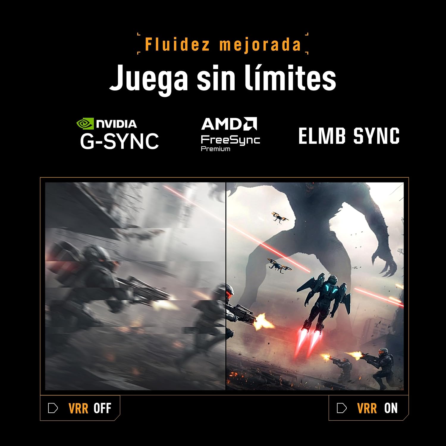 Thumbnail 4 de Asus TUF VG27AQM5A monitor 27 pulgadas 300 Hz