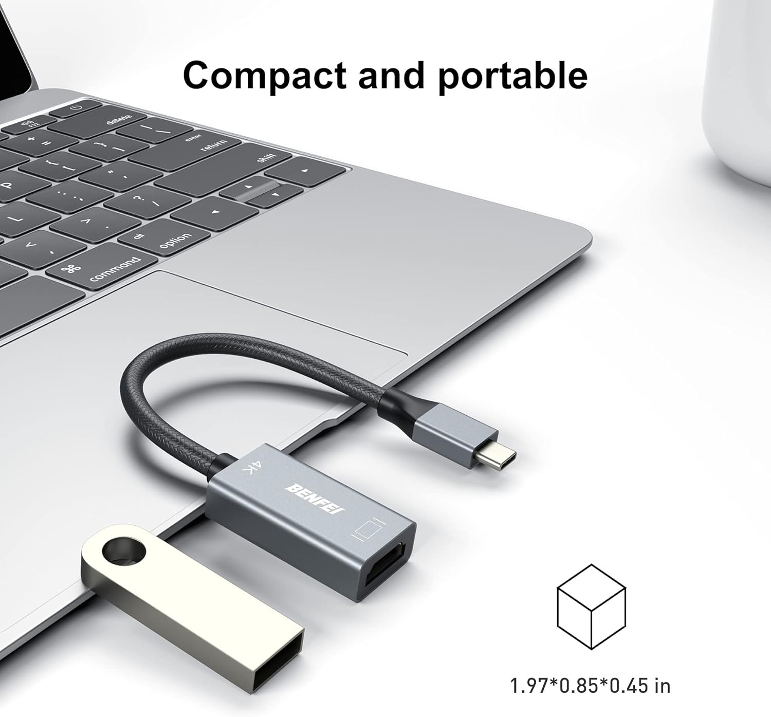 Thumbnail 6 de BENFEI Adattatore USB-C HDMI 4K 60Hz