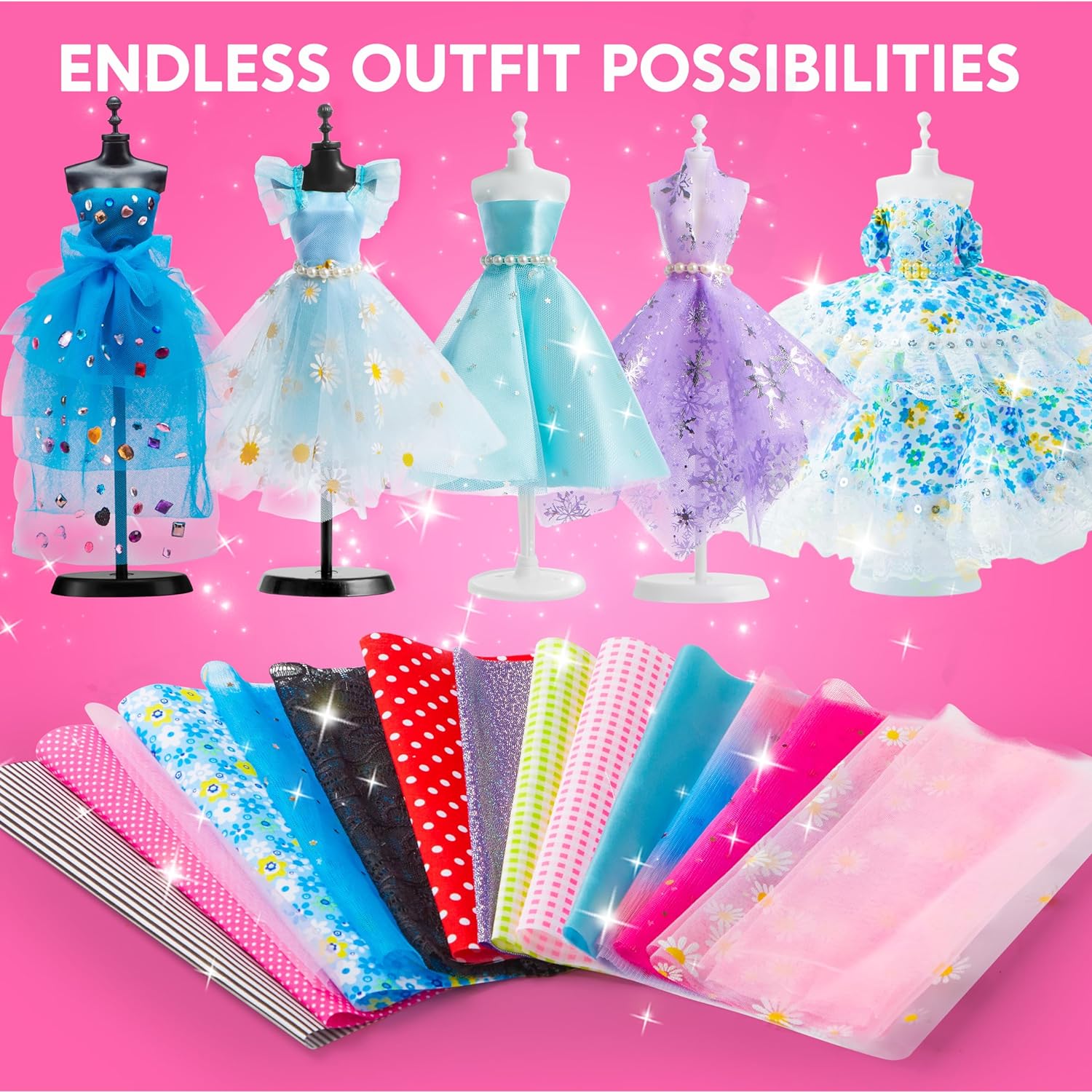 Thumbnail 5 de Klever Kits 400+PCS Fashion Design Set