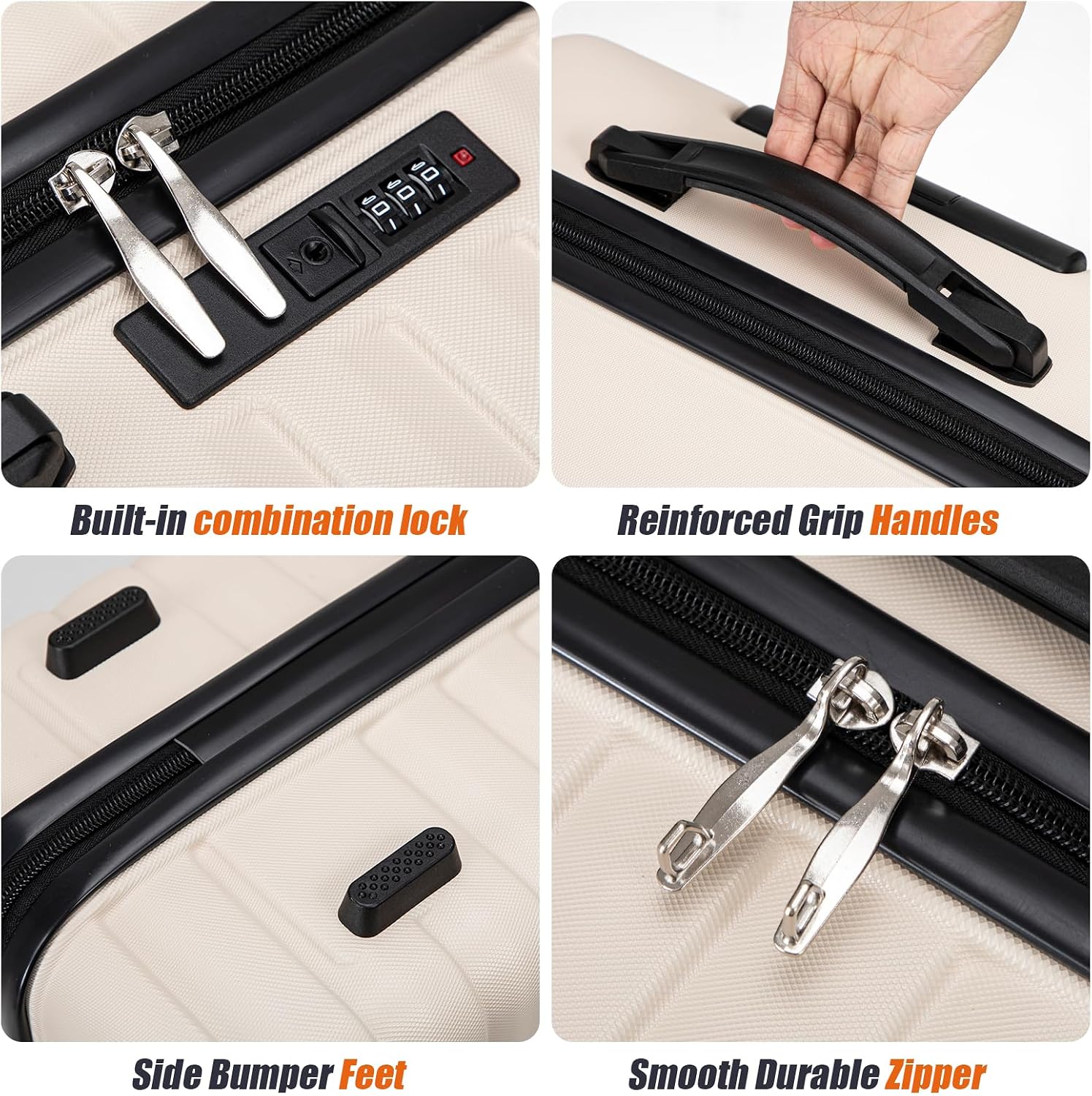 Detalle 2 de Cosbarn Hardshell Luggage Set in ABS