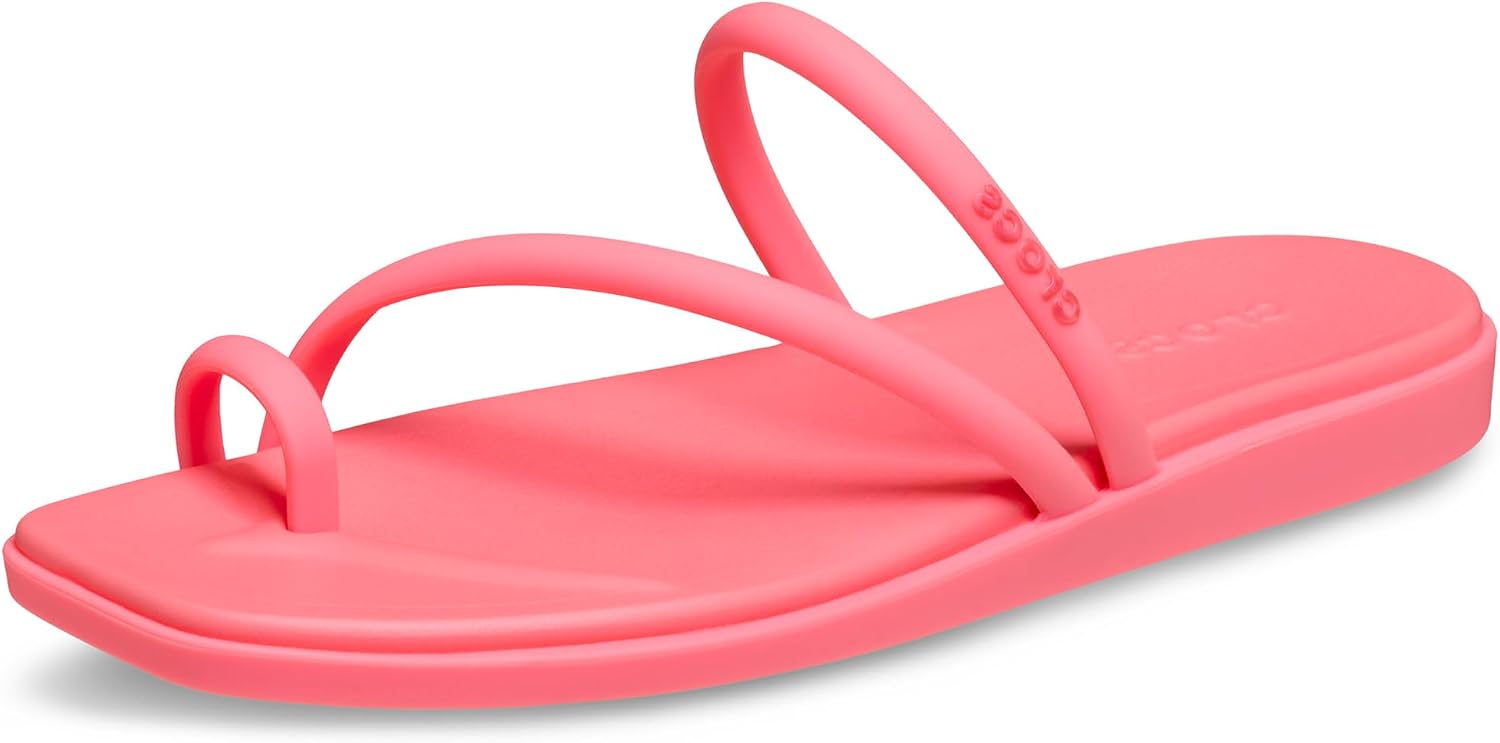 Thumbnail 3 de Crocs Women Miami Toe Loop Sandal in Cocoa Cream (UK 3)