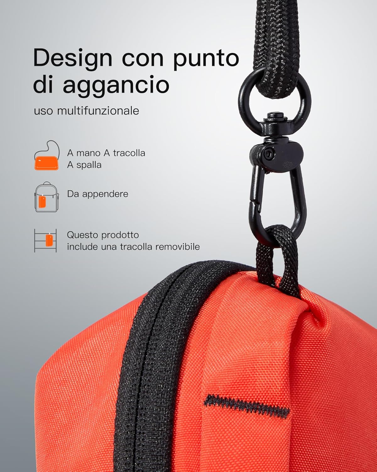 Detalle 2 de Inateck Organizer per accessori elettronici