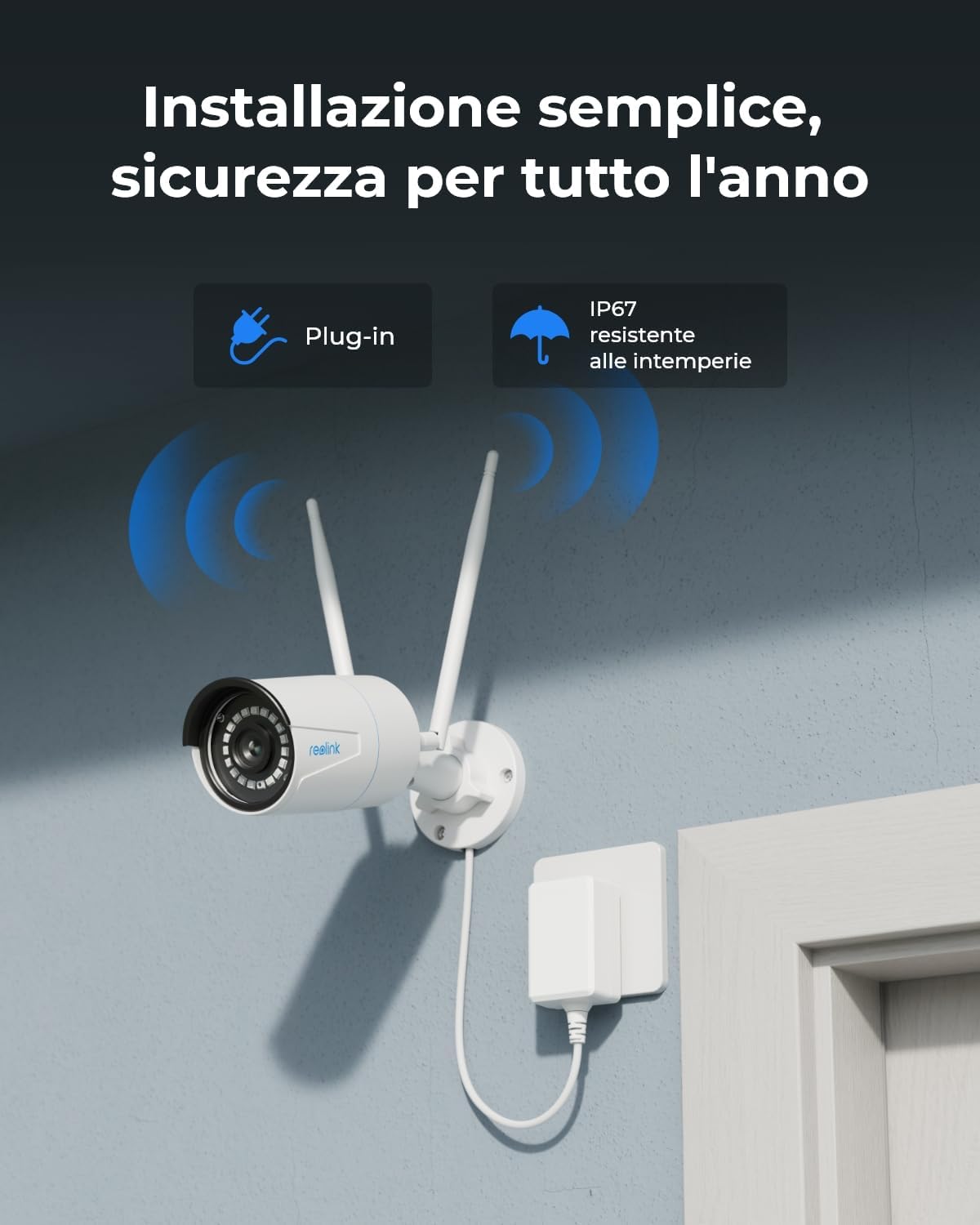 Detalle 2 de Reolink RLK12-500WB4 Kit Videosorveglianza 5MP 1 TB