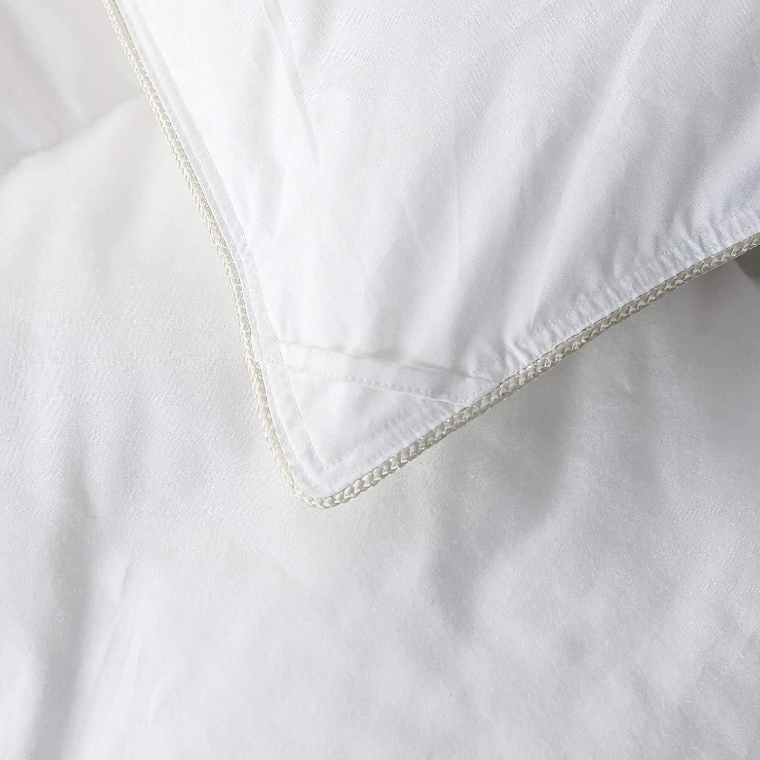 Thumbnail 4 de Luxurious Twin/Twin XL Goose Down Fiber Duvet with Egyptian Cotton Cover and Baffle Box Design