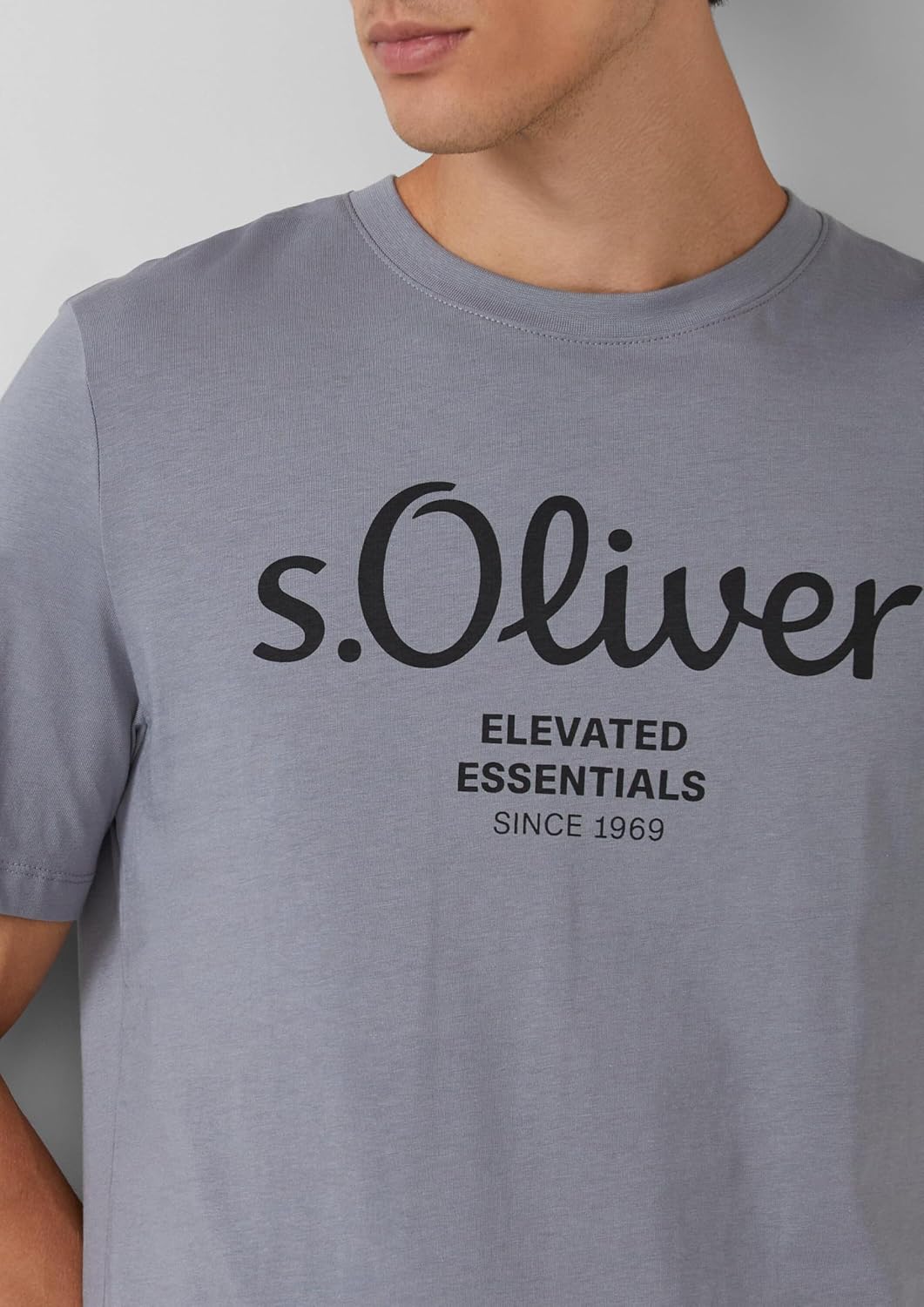 Thumbnail 2 de s.Oliver T-Shirt aus Baumwolle mit Label-Prints – Regular Fit, weiche Jersey-Qualität