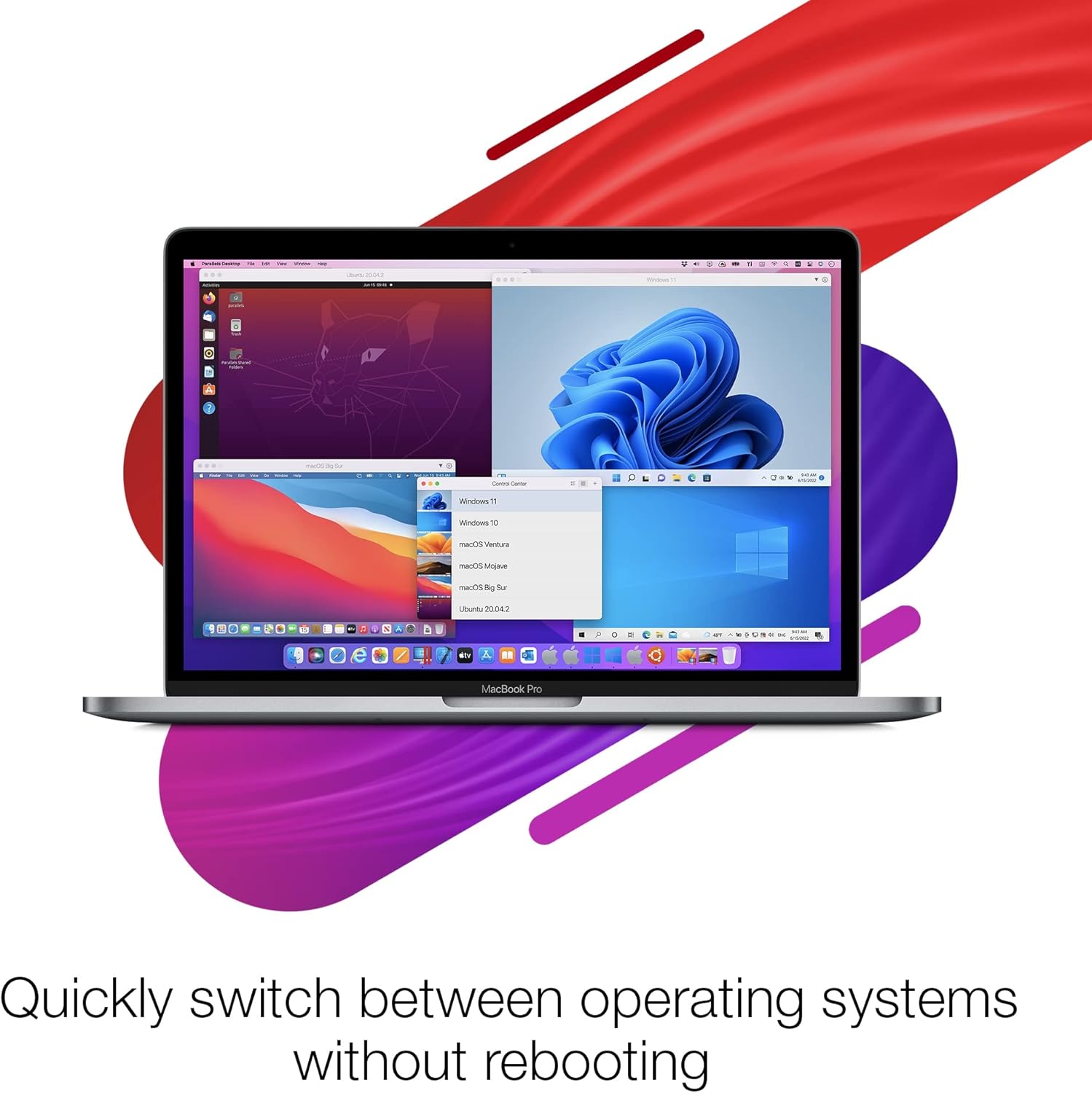 Detalle 2 de Corel Parallels Desktop 26 for Mac Pro Edition – Windows auf dem Mac virtualisieren, 1 Gerät, 1 Nutzer, 1 Jahr