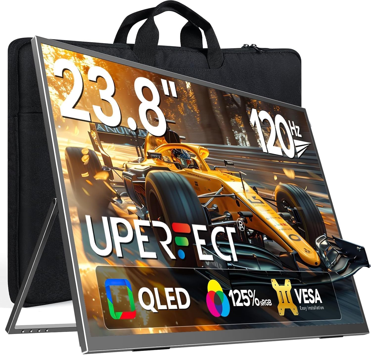 Detalle de UPERFECT QLED 24” Portable Monitor 120Hz