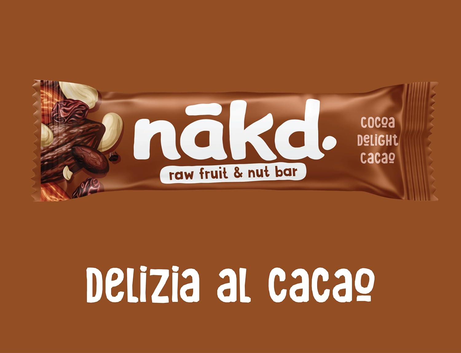 Thumbnail 2 de Nākd. Delizia al Cacao – Barrette crude con frutta e frutta secca