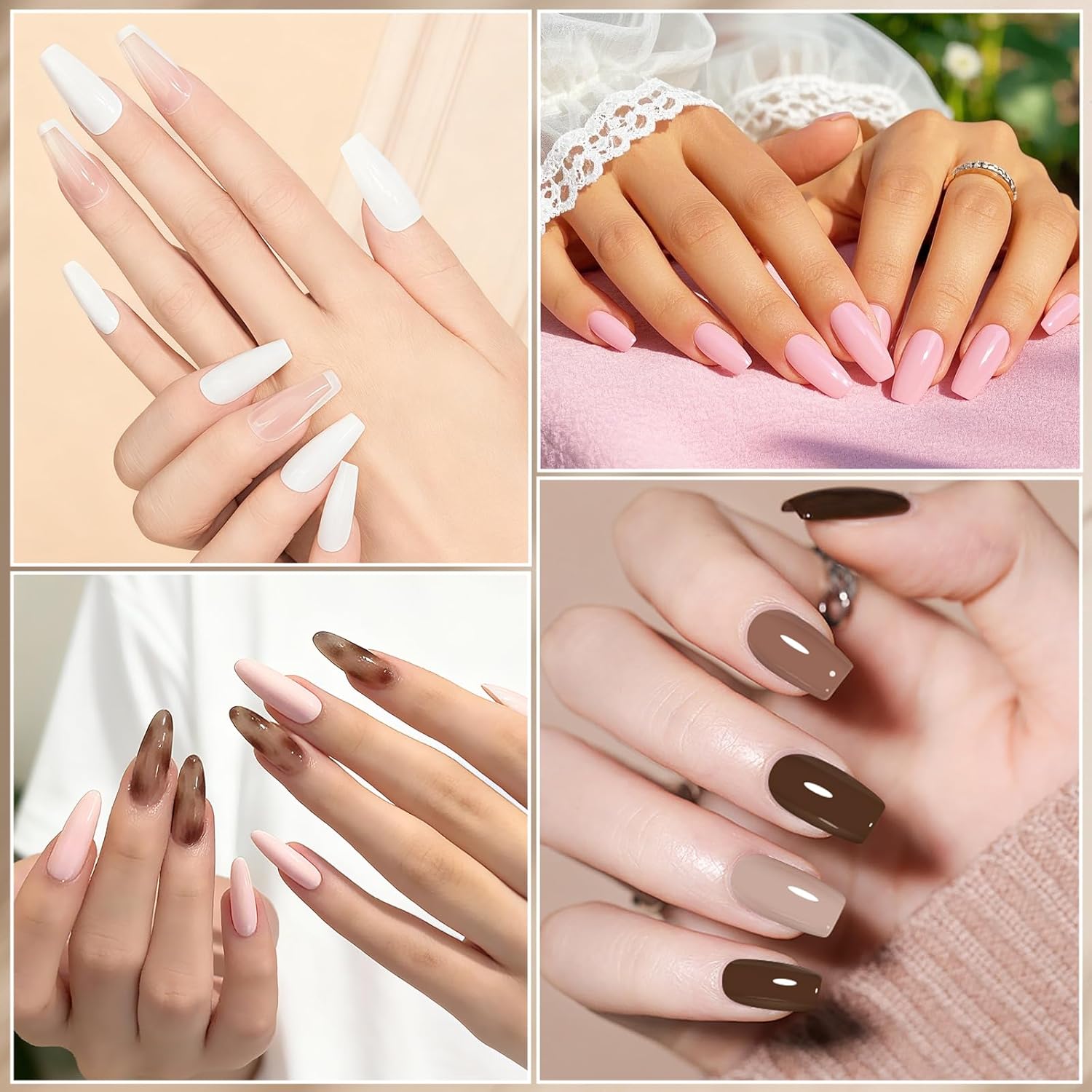 Thumbnail 3 de YSUVIN UV-Nagellack Rot – 6er-Set mit Soak-Off UV Gel Polish (8 ml je Farbe)