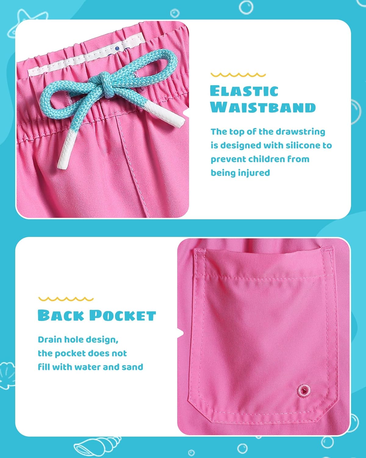 Thumbnail 2 de maamgic Boys Swim Trunks with Compression Liner