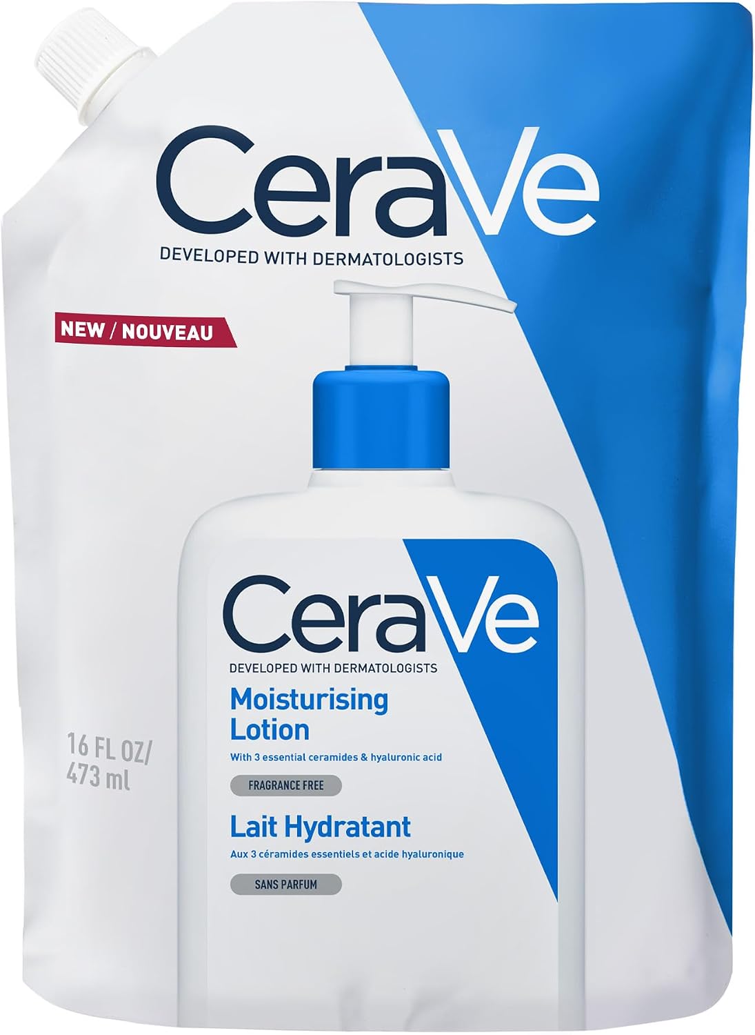 Detalle de CeraVe Moisturising Lotion 473ml Refill
