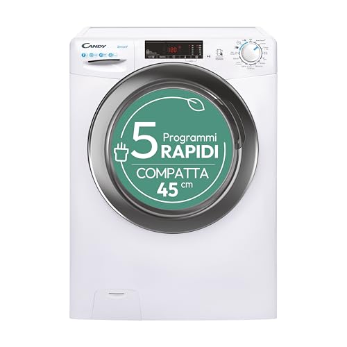 Detalle de Candy Smart Lavatrice 7 Kg, 1200 Giri, Classe C, Bianco