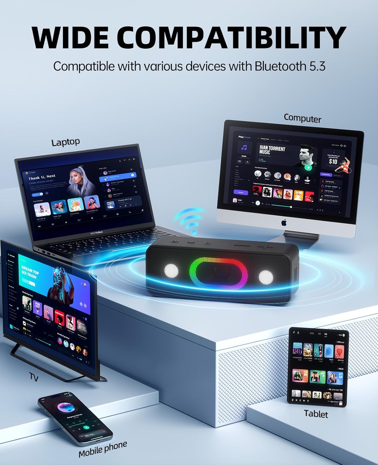 Thumbnail 2 de Ortizan Bluetooth Speaker