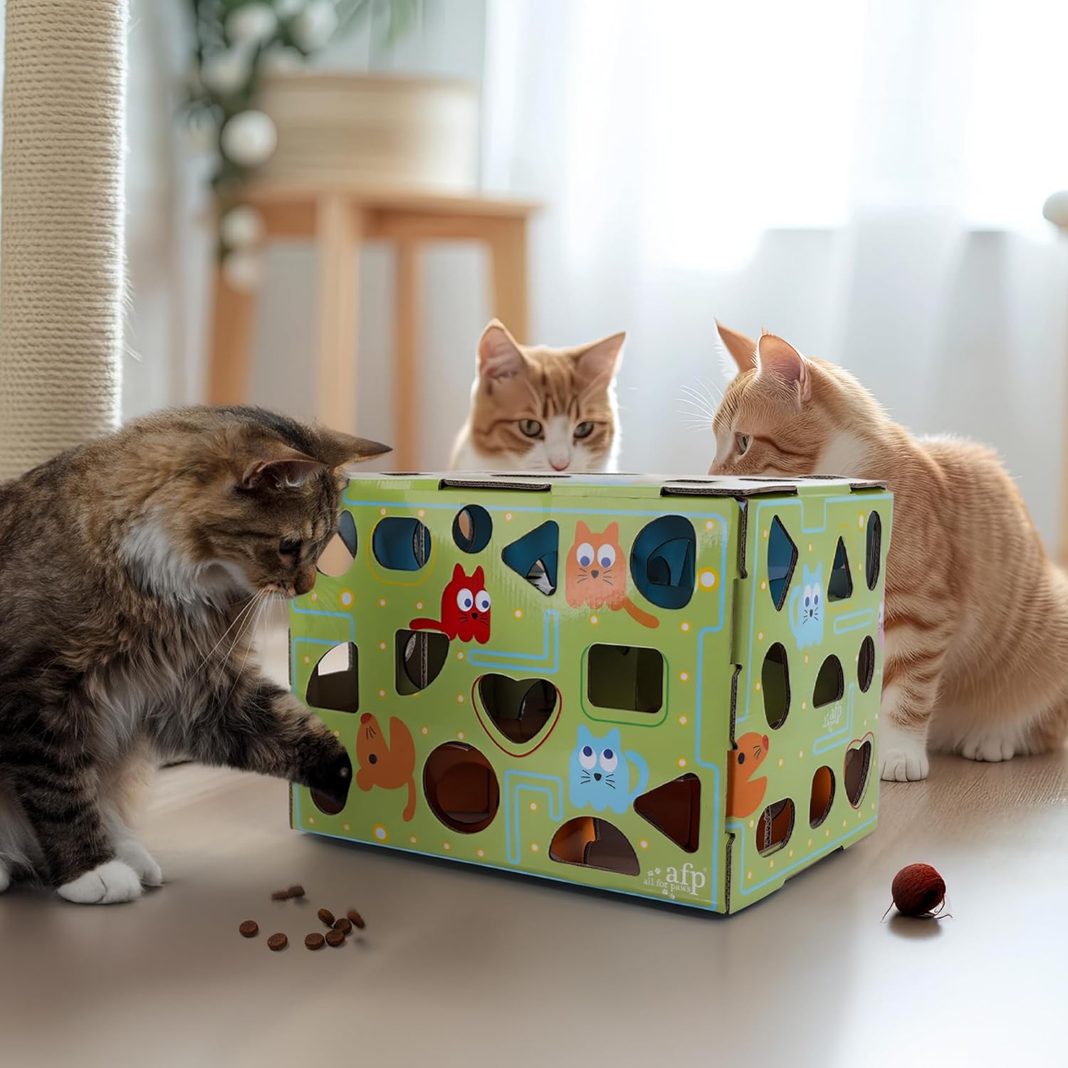 Thumbnail 5 de ALL FOR PAWS Treat Maze Box Cats