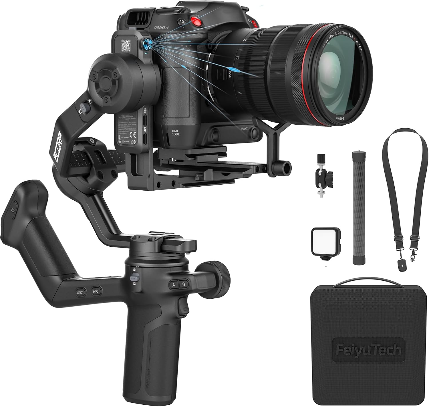 Detalle de FeiyuTech SCORP 3 Kamera-Gimbal 3,5 kg